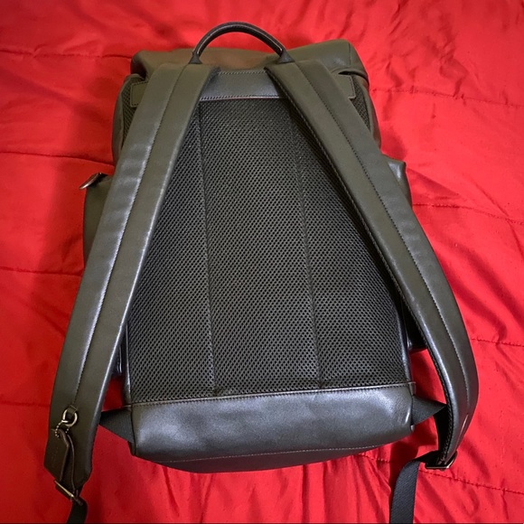 **NWOT $400** Calf Leather COACH backpack - Picture 11 of 12